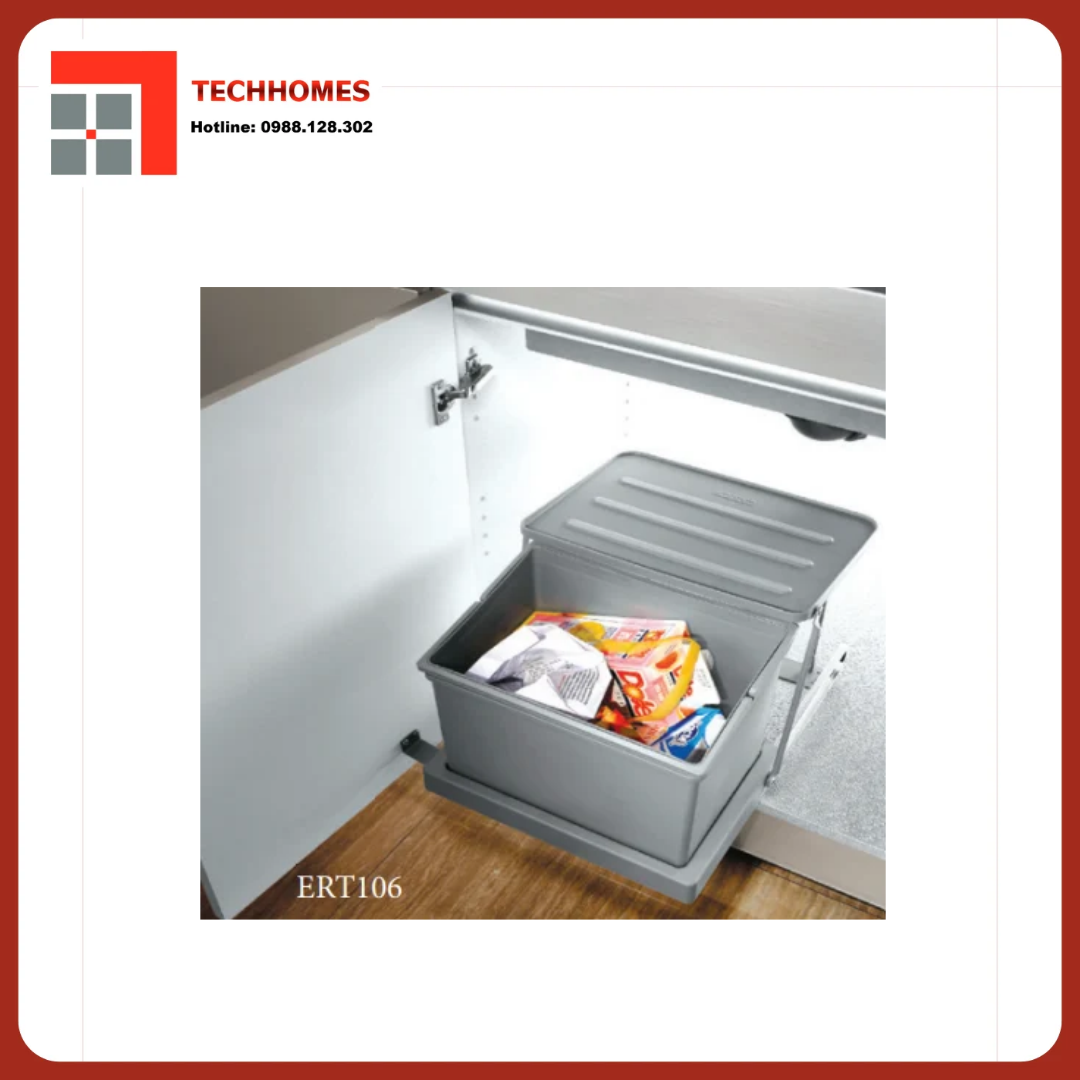 THÙNG RÁC ÂM TỦ CAO CẤP ERT106 - ERT106