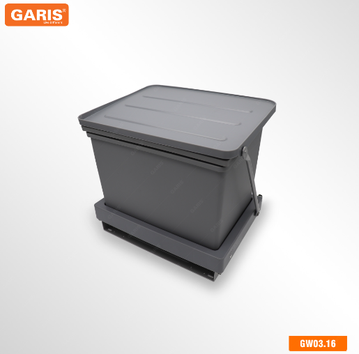 Thùng rác đơn Garis GW03.16 - GW03.16
