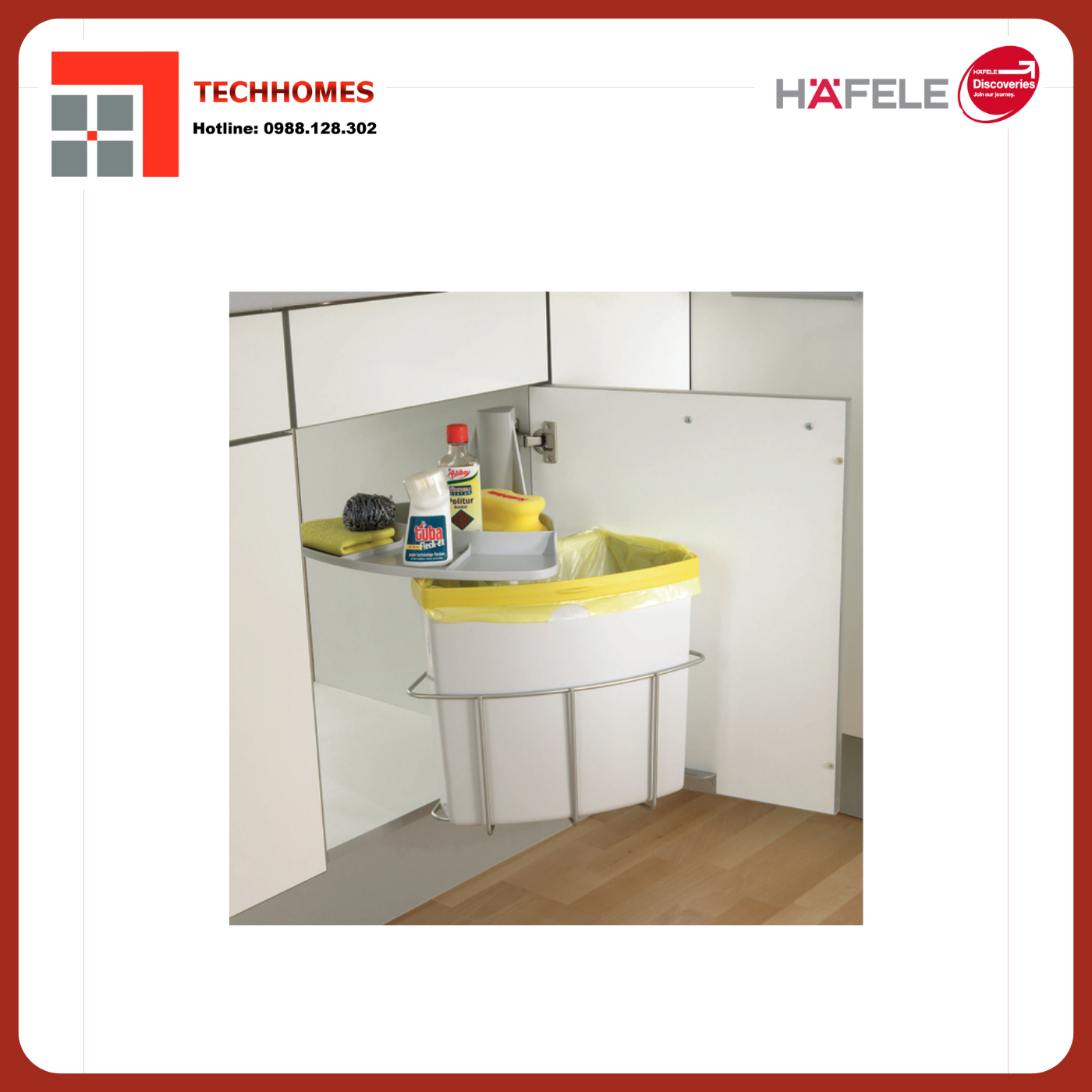 THÙNG RÁC TAM GIÁC 502.88.210 - 502.88.210