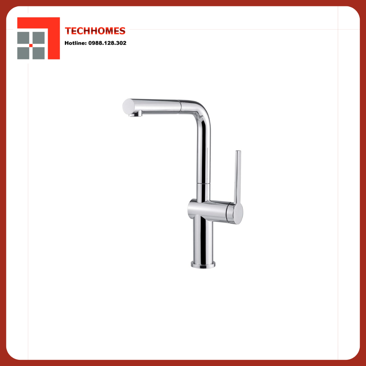 Vòi rửa bát FUSTO D3 FURST F400551CR - F400551CR