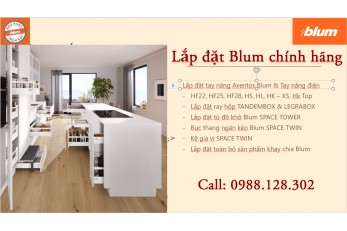 ĐƠN VỊ LẮP ĐẶT BLUM CHÍNH HÃNG