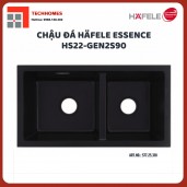 Chậu, Chậu đá Hafele HS22-GEN2S90 Màu đen 577.25.310