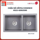 Chậu, Chậu đá Hafele HS22-GEN2S90 Màu xám 577.25.510