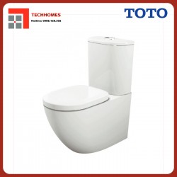 Bàn cầu hai khối TOTO CS761DT5 nắp TC384CVK