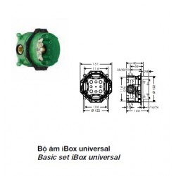 Bộ trộn âm Hansgrohe Ibox Universal