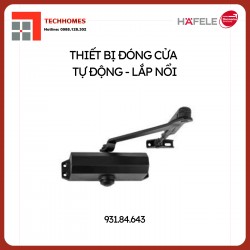 THIẾT BỊ ĐÓNG CỬA TỰ ĐỘNG HAFELE 931.84.643 MÀU ĐEN